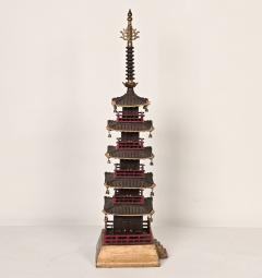 Vintage Japanese Iron Pagoda - 4477273