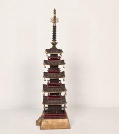 Vintage Japanese Iron Pagoda - 4477277