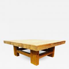 Vintage Jens Lyngsoe Solid Pine Coffee Table - 1693665