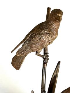 Vintage Lake Geneva Studios Bronze Bird Sculpture - 4044696