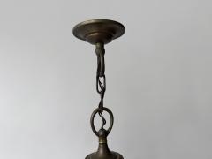 Vintage Lantern in Bronze Mid century modern 1950s Italy - 4614959