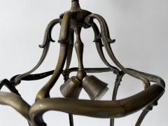 Vintage Lantern in Bronze Mid century modern 1950s Italy - 4614980