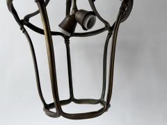 Vintage Lantern in Bronze Mid century modern 1950s Italy - 4614982