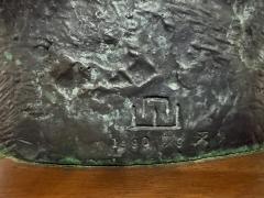 Vintage Large Bronze Female Sculpture Signed Foundry Mark Date Numbers Base - 4231865