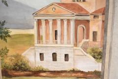 Vintage Large Painting oil on canvas of a Tuscan Landscape  - 3569710