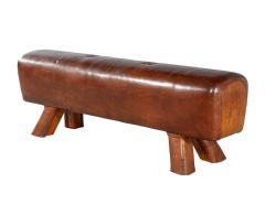 Vintage Leather Pommel Horse Circa 1950 s - 4410866