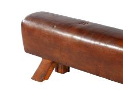 Vintage Leather Pommel Horse Circa 1950 s - 4410869