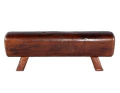 Vintage Leather Pommel Horse Circa 1950 s - 4410884