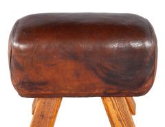 Vintage Leather Pommel Horse Circa 1950 s - 4410909