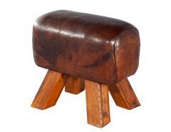 Vintage Leather Pommel Horse Circa 1950 s - 4410911