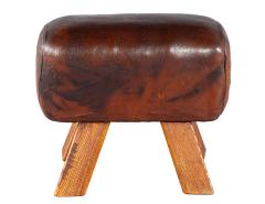 Vintage Leather Pommel Horse Circa 1950 s - 4410913