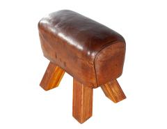 Vintage Leather Pommel Horse Stool Circa 1950 s - 4410900