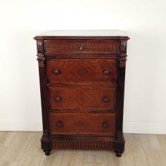 Vintage Mahogany Chest of Drawers American circa 1950 - 3046410