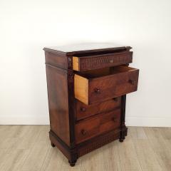 Vintage Mahogany Chest of Drawers American circa 1950 - 3046412