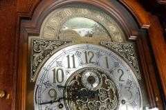 Vintage Mahogany Grand Fathers Clock - 541525