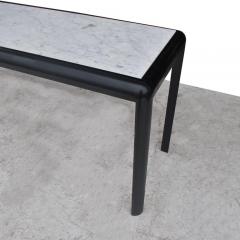 Vintage Marble and Wood Console Table - 2620415