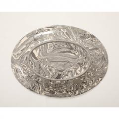 Vintage Marbleized Platter - 4438035