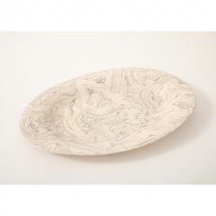 Vintage Marbleized Platter - 4438045