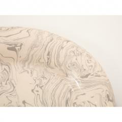 Vintage Marbleized Platter - 4438047