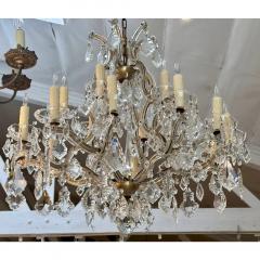 Vintage Maria Theresa Austrian Crystal 15 Lite Chandelier - 3627556