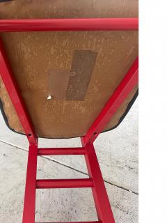 Vintage Memphis Milano Cassini Style Tall Ladder Back Chairs Pair - 4174634