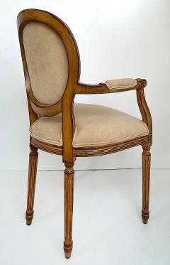 Vintage Meyer Gunther Martini Louis XVI Style Dining Chairs Set of Six - 4174642
