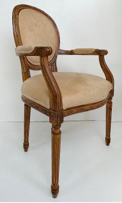 Vintage Meyer Gunther Martini Louis XVI Style Dining Chairs Set of Six - 4174653