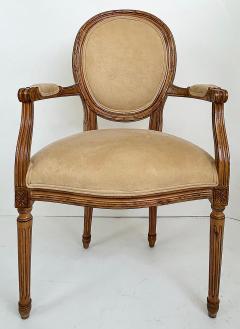 Vintage Meyer Gunther Martini Louis XVI Style Dining Chairs Set of Six - 4174659