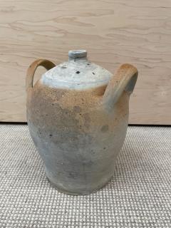 Vintage Mid Century French Provincial Stoneware Pottery Jar Jug Vase Vessel - 2924575