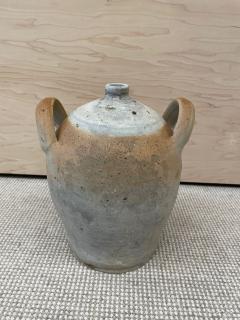 Vintage Mid Century French Provincial Stoneware Pottery Jar Jug Vase Vessel - 2924577
