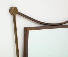 Vintage Mid Century Italian Brass Mirror - 1866553