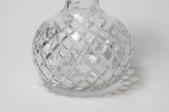 Vintage Mid Century Large Blown Cut Crystal Decanter 1960s England - 2118488