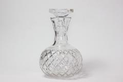 Vintage Mid Century Large Blown Cut Crystal Decanter 1960s England - 2118494