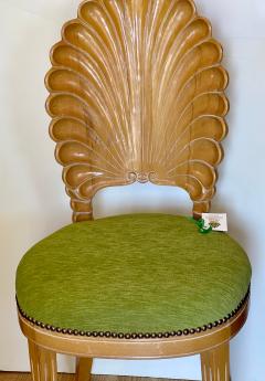 Vintage Mid Century Modern Italian Grotto Style Shell Form Chair - 1913805