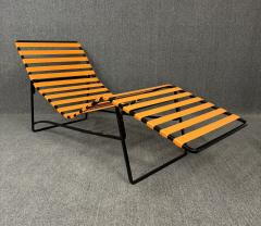 Vintage Mid Century Modern Patio Lounge Chaise - 3712052