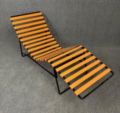 Vintage Mid Century Modern Patio Lounge Chaise - 3712053