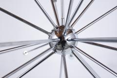 Vintage Mid Century Modern Sputnik Chandelier Futuristic Design Elegance - 3485733