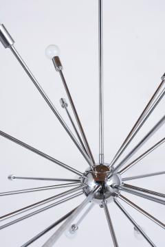 Vintage Mid Century Modern Sputnik Chandelier Futuristic Design Elegance - 3485734