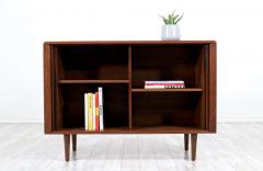 Vintage Mid Century Modern Tambour Door Credenza by Barzilay - 2321842