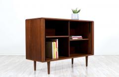 Vintage Mid Century Modern Tambour Door Credenza by Barzilay - 2321844