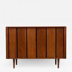 Vintage Mid Century Modern Tambour Door Credenza by Barzilay - 2323200