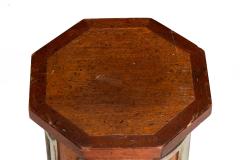 Vintage Mid Century Octagonal Short Pedestal Column - 4800275
