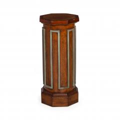 Vintage Mid Century Octagonal Short Pedestal Column - 4800276