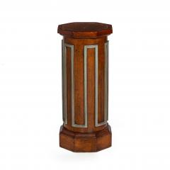 Vintage Mid Century Octagonal Short Pedestal Column - 4800277