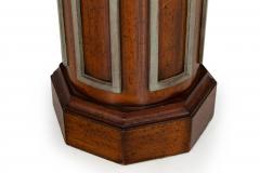 Vintage Mid Century Octagonal Short Pedestal Column - 4800283