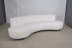 Vintage Mid Century Serpentine Sofa - 2543972