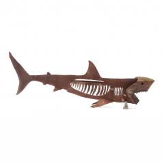 Vintage Mid Century Shark Sculpture - 2648105