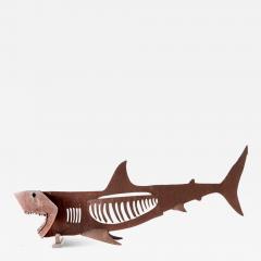 Vintage Mid Century Shark Sculpture - 2667764