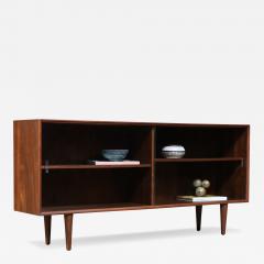 Vintage Mid Century Walnut Glass Bookcase - 4368944