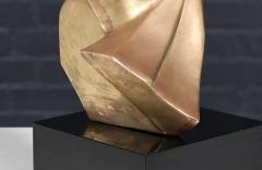 Vintage Modernist Brancusi Inspired Bust Sculpture - 4703739
